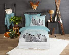Kinderbettwäsche GOOD MORNING "Pengu",