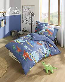 Kinderbettwäsche KAEPPEL "Dinosaurus",