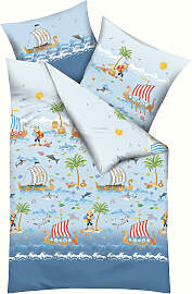 Kinderbettwäsche KAEPPEL "Wikinger",