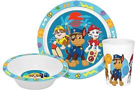 Kindergeschirr Paw Patrol Boys 3teilig PP,