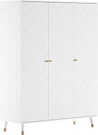 Kinderkleiderschrank Billy Weiß