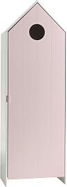 Kinderkleiderschrank Casami Weiß/Rosa
