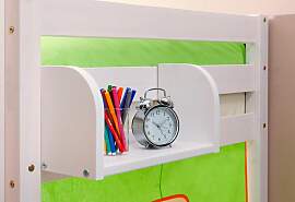 Kinderregal TICAA, weiß (kiefer massiv weiß