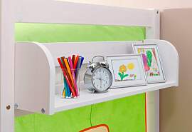 Kinderregal TICAA, weiß (kiefer massiv weiß