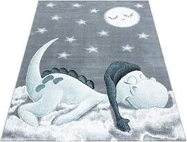 Kinderteppich Bambi Blau ca. 160x230cm