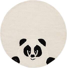 Kinderteppich CARPETFINE "Panda", creme, 
