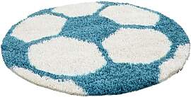 Kinderteppich Fun Blau Ø ca. 120cm