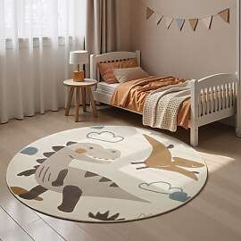 Kinderteppich HANSE HOME "Dino", creme