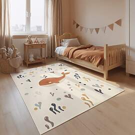 Kinderteppich HANSE HOME "Moby", creme