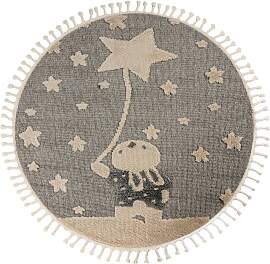 Kinderteppich KAYOOM "Modena 418", grau, 