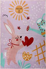 Kinderteppich KAYOOM "Wonder 131", rosa, 
