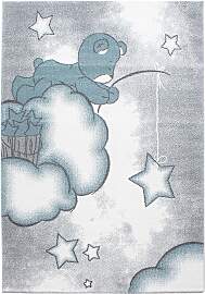 Kinderteppich Kids Blau ca. 140x200cm