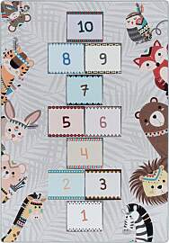 Kinderteppich Play 2903 Grau ca. 80x120cm