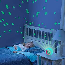 Kinderwecker Digitaler mit Licht , 7 Farben
