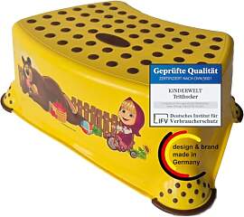 KiNDERWELT Premium Tritthocker für Kinder und