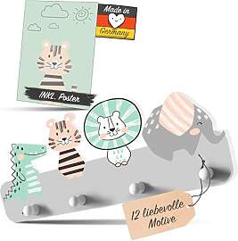 Kindsblick ® Junglefreunde Kindergarderobe in