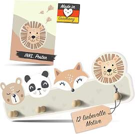 Kindsblick® "Tierträume Kindergarderobe in