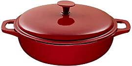 King Bräter, Gusseisen, dunkelrot, 9 cm