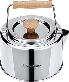 KingCamp Camping Wasserkocher 1,2L Edelstahl