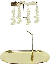 Kingnero Rotary Kerzenhalter mit Tablett/Spinner