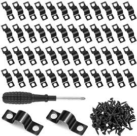 KingYH 50 Stück Befestigungsschelle 6mm