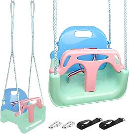 KINSPORY Kinderschaukel Babyschaukel 3 in 1