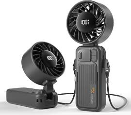 KinYiLO Handventilator, kleiner Ventilator mit 100 