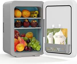 KioGro 2 in 1 Mini Kühlschrank, 10 Liter mit