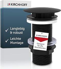 KIRCHHOFF Waschbecken Ablaufgarnitur ohne