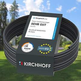 Kirchhoff Wasserleitung für Gartenbewässerung 25 