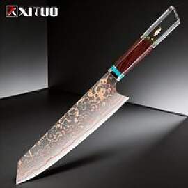 Kiritsuke Kochmesser, 20,3 cm, 37 Schichten