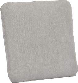 Kissen Florencia aus Olefin-Stoff, modern, grau,