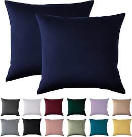 Kissenbezug 40x40 2er Set - Kopfkissenbezug 40 x