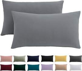 Kissenbezug 40x70 2er Set - Kopfkissenbezug 40 x