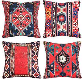 Kissenbezug Boho 40x40 Outdoor Kissen Sofakissen