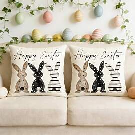 Kissenbezug Ostern 2er Set 45x45 Cm, Deko
