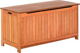 Kissenbox aus Eukalyptus, natur