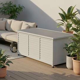 Kissenbox Biona Grau aus Echtholz