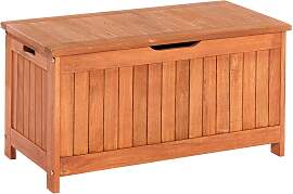 Kissenbox BxHxT: 88x45x45 cm Echtholz