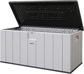 Kissenbox, Grau, Kunststoff, 151x69x72 cm,