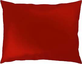 Kissenhülle Xenia Uni Rot ca. 40x60cm