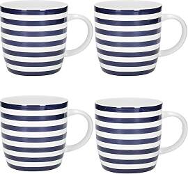 Kitchen Craft Tassen-Set mit 4 nautischen