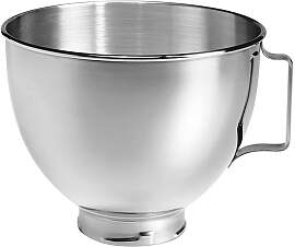 KitchenAid 5K45SBWH Edelstahlschüssel 4,3 L