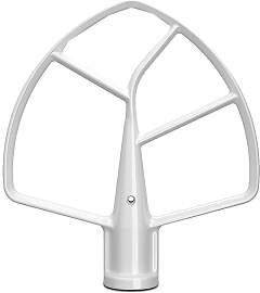 KitchenAid 5KSMBLWF Flachrührer, weiß