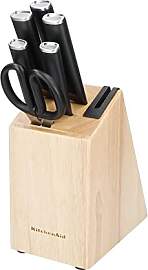 KitchenAid Classic 6-teiliges Messerset mit Block, 