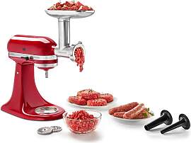 KITCHENAID Fleischwolfaufsatz "mit