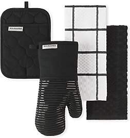 KitchenAid Gesteppter Ofenhandschuh, Topflappen,