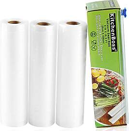 KitchenBoss Vakuumierbeutel Lebensmittel mit