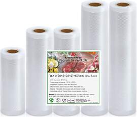 KitchenBoss Vakuumierbeutel Vakumierfolienrollen