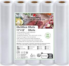 KitchenBoss Vakuumierbeutel Vakuumierfolie 5